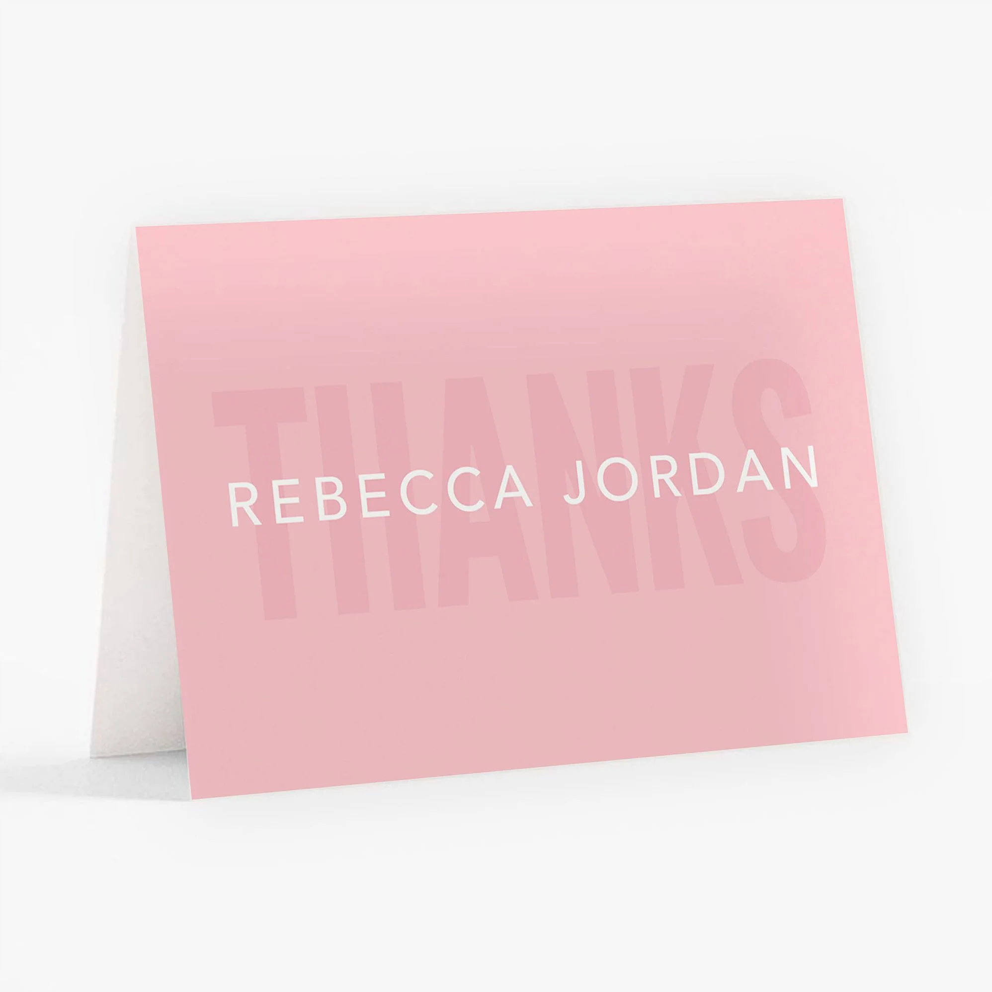 Stacked Type Bat Mitzvah Stationery - Image 4