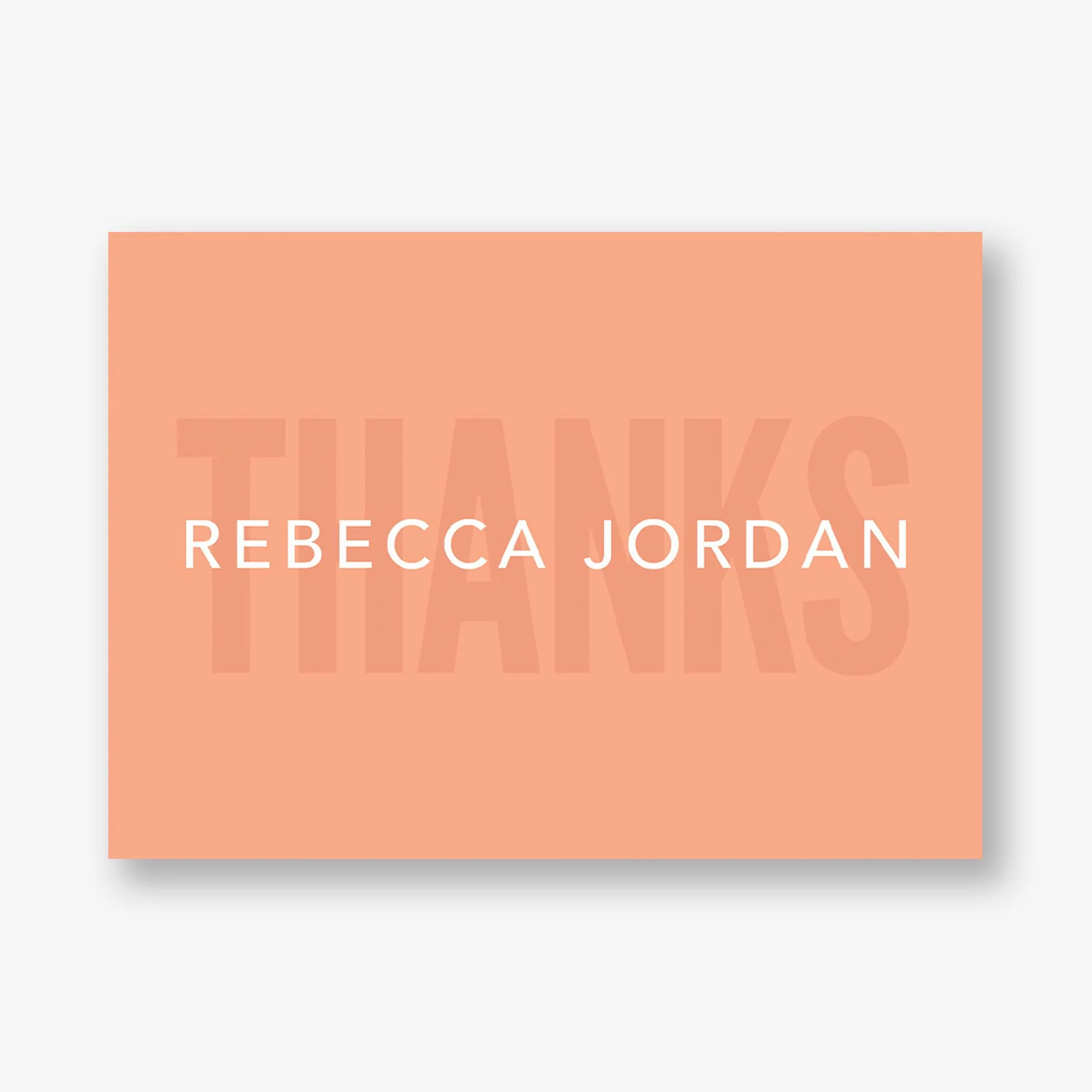 Stacked Type Bat Mitzvah Stationery - Image 5