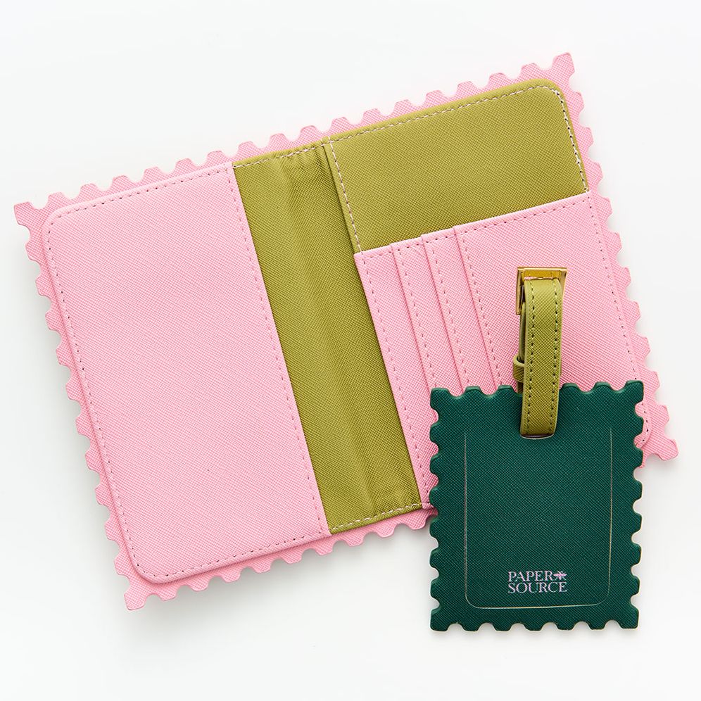 Stamp Luggage Tag and Passport Set - Image 3