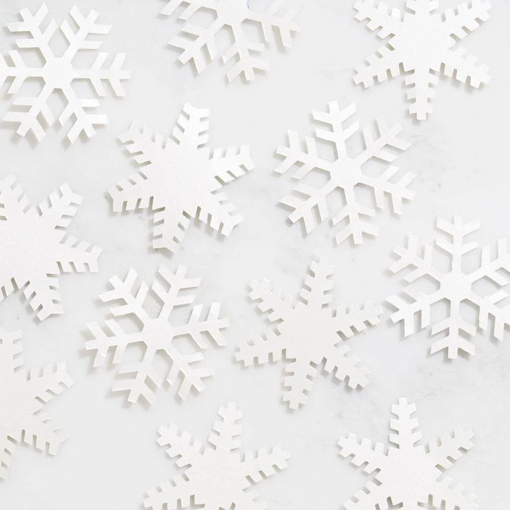 Stardream Quartz Snowflake Shaped Cards