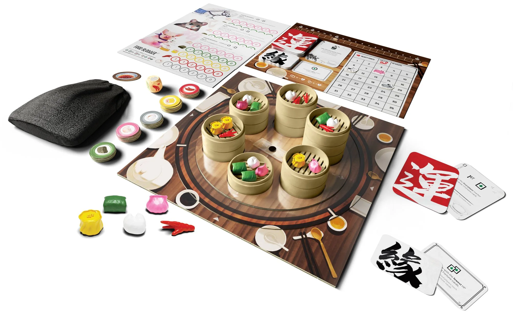 Steam Up A Feast of Dim Sum (B&N Exclusive Edition) (2023 B&N Game of the Year) by Pauline Kong, Haymen Lee and Marie Wong - Image 2