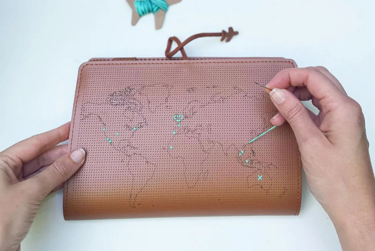 Stitch Your Travels World Notebook - Image 2