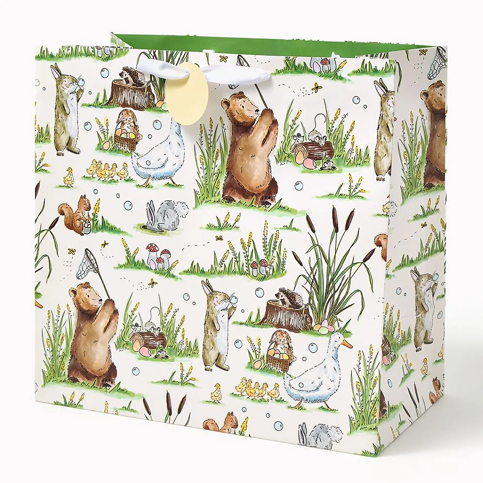 Storybook Critters Large Easter Gift Bag
