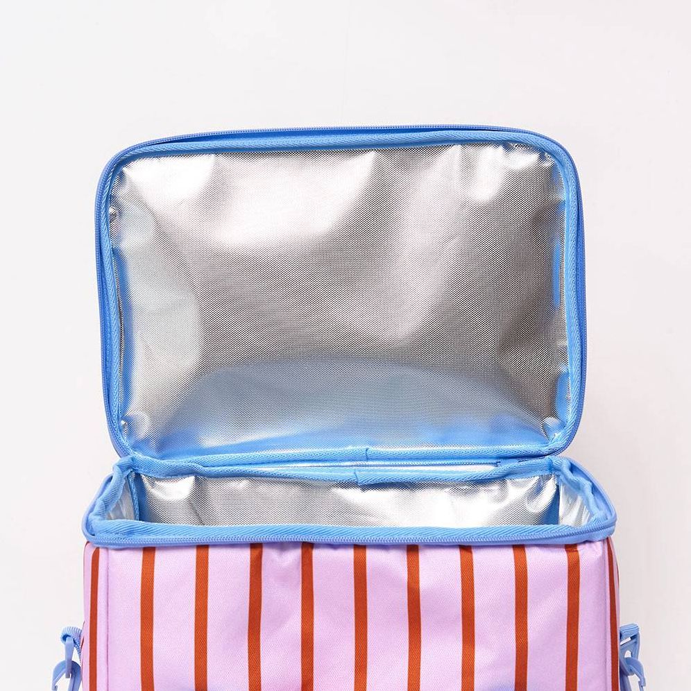 Striped Insulated Cooler Bag - Image 4