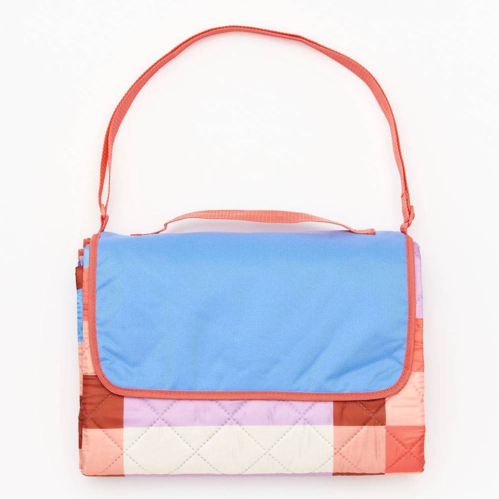 Striped Summer Picnic Blanket - Image 2