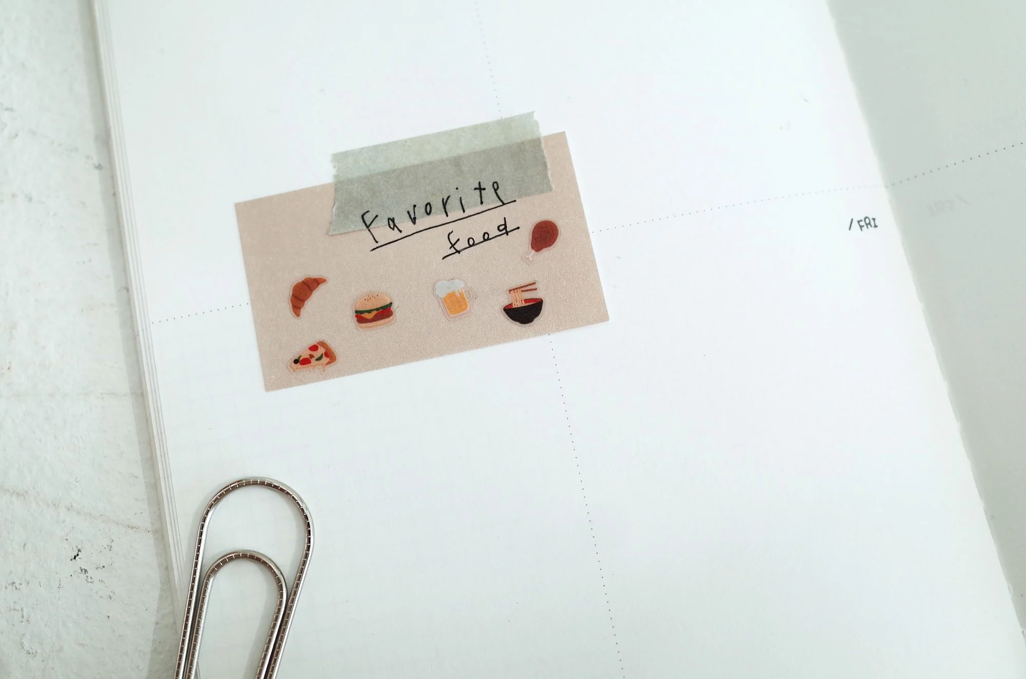 Suatelier Design Mini Stickers Everyday Foods - Image 2