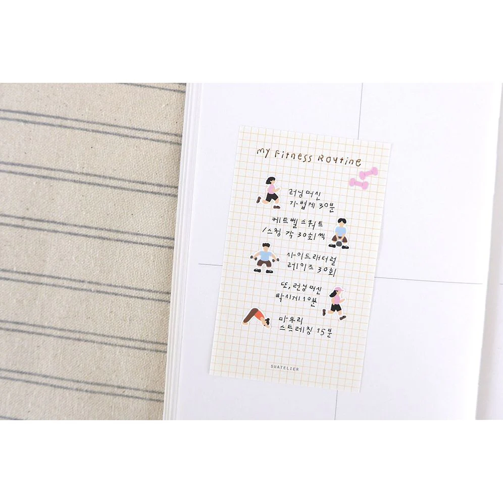 Suatelier Design Mini Stickers Sports - Image 5