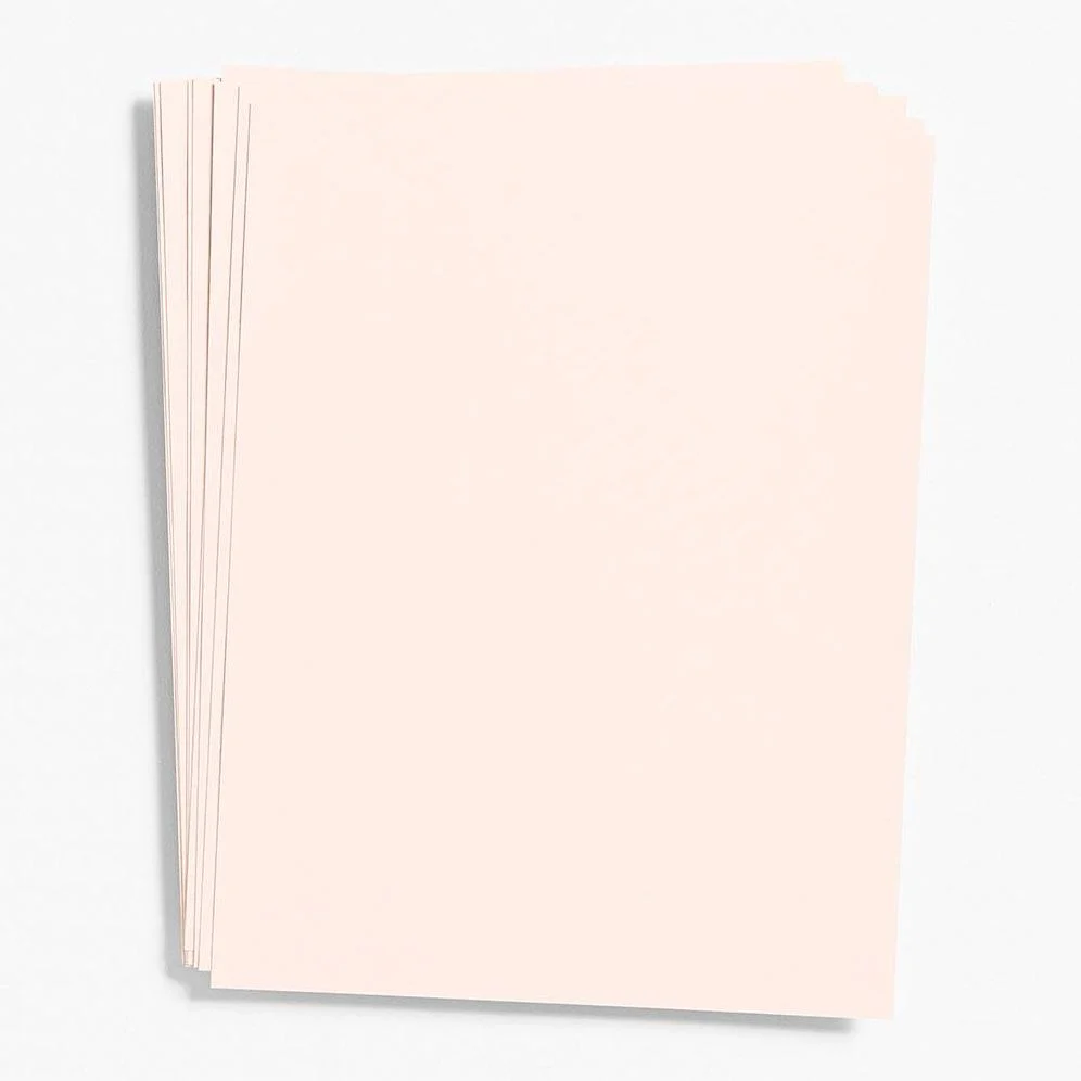 Superfine Blush Paper 8.5" x 11"