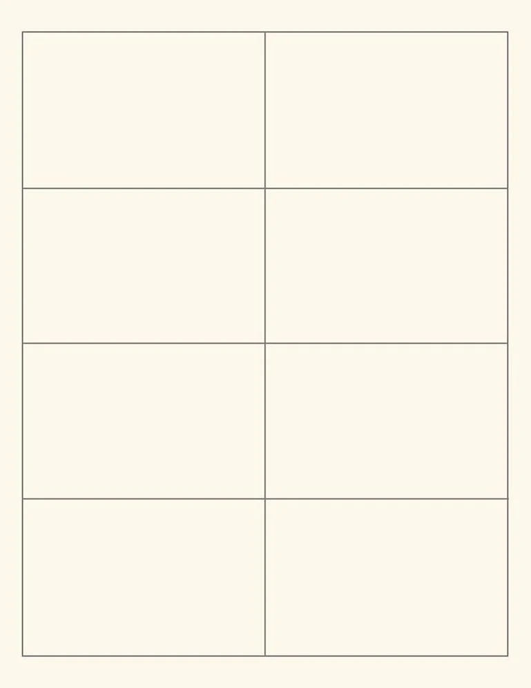 Superfine Soft White Printable Place Cards - Image 3