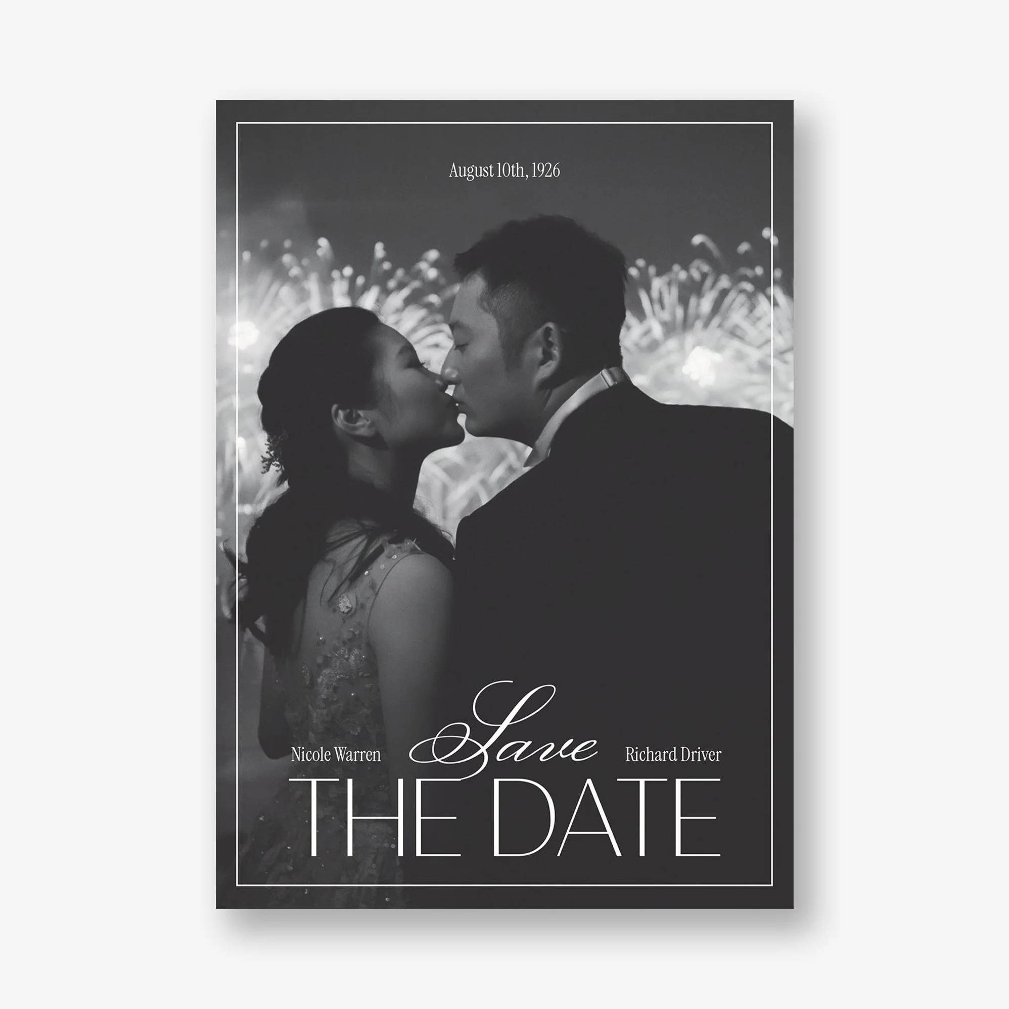 Swept Away Photo Save the Date
