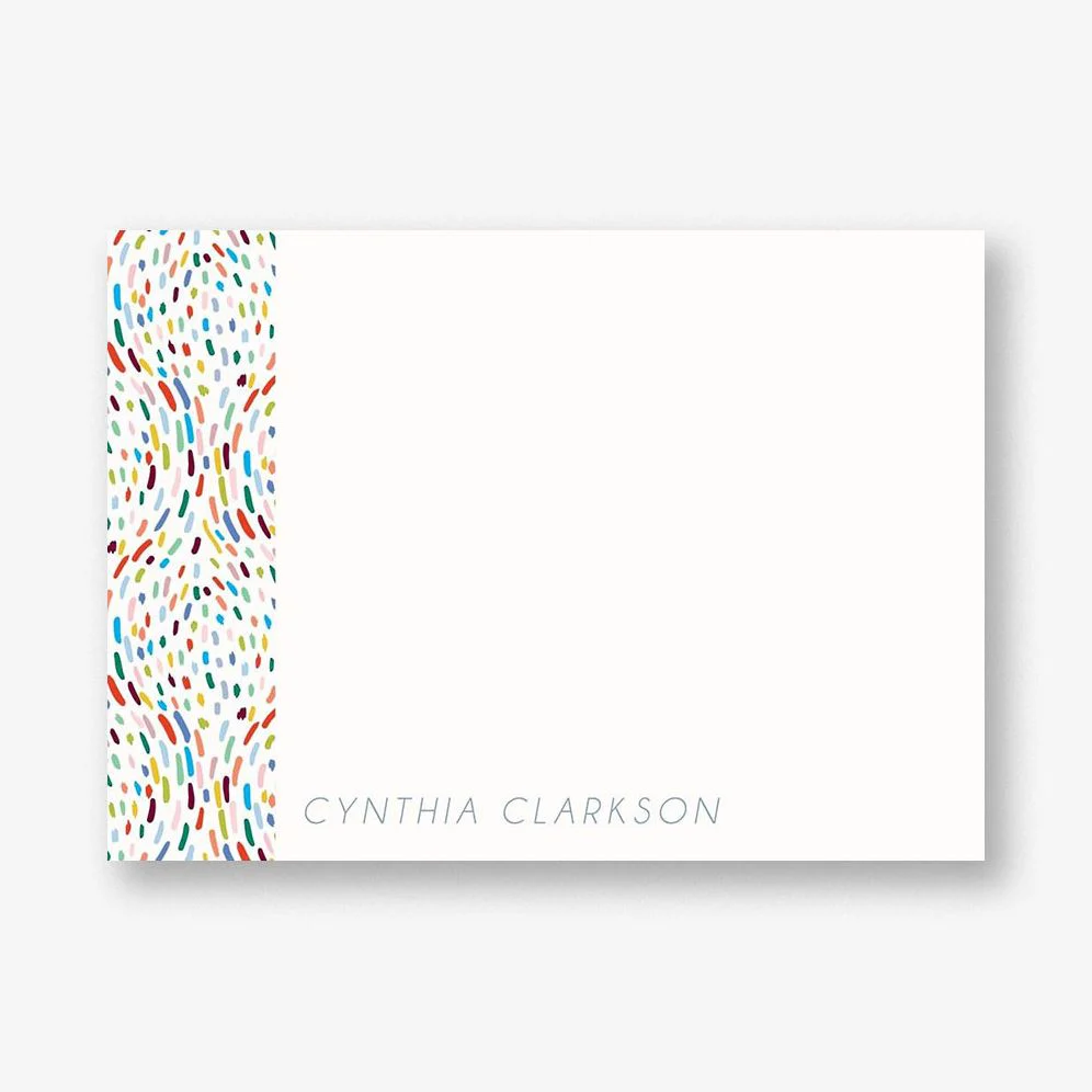 Swirl Dots Stationery