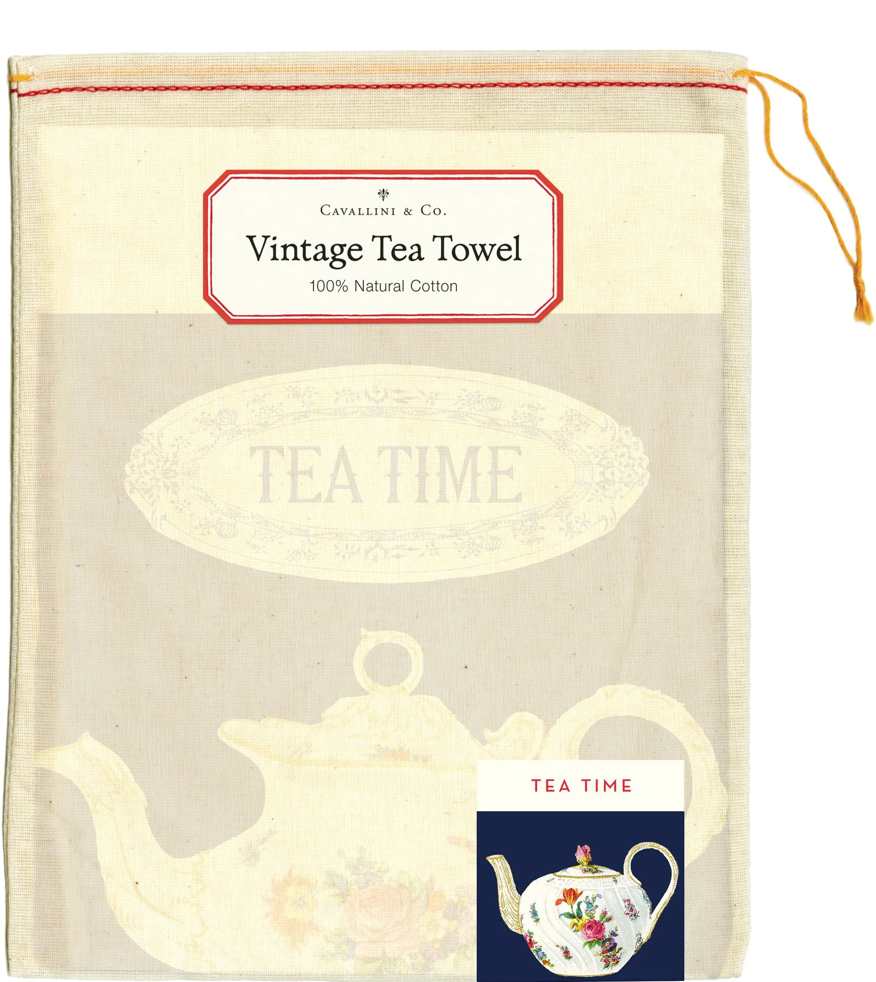 Tea Time Tea Towel - Image 2