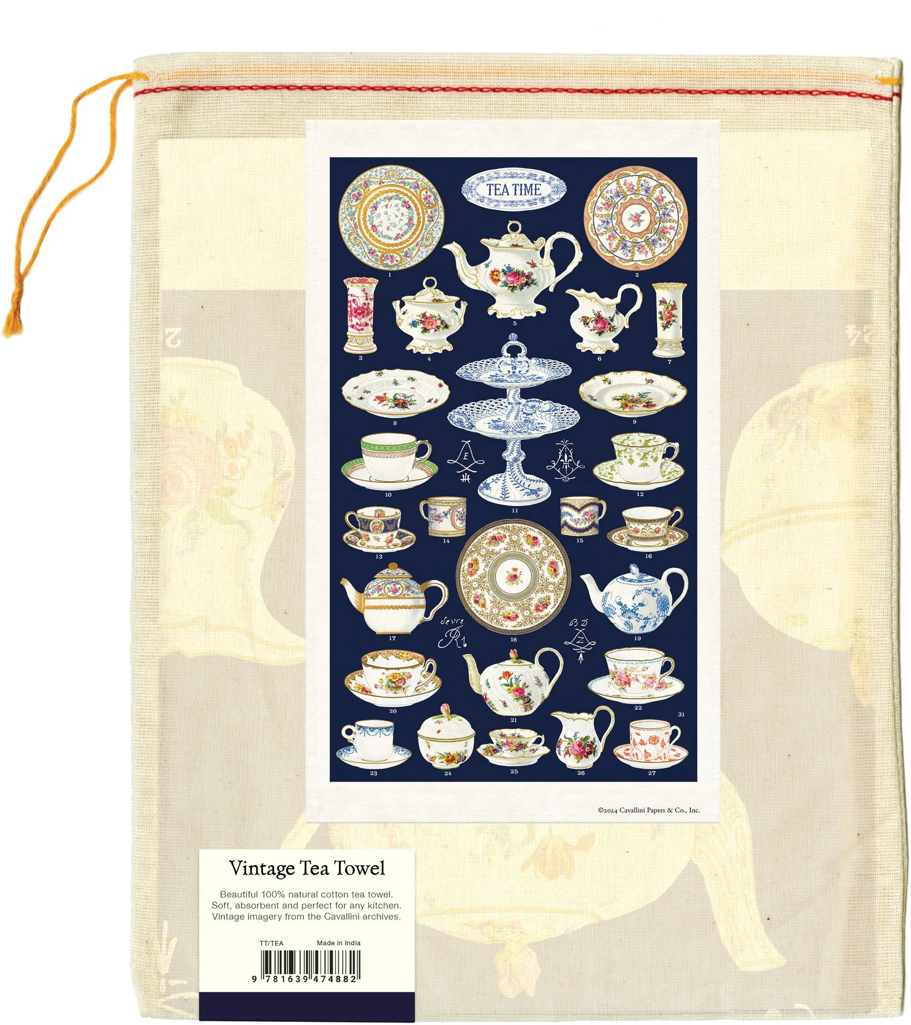 Tea Time Tea Towel - Image 3