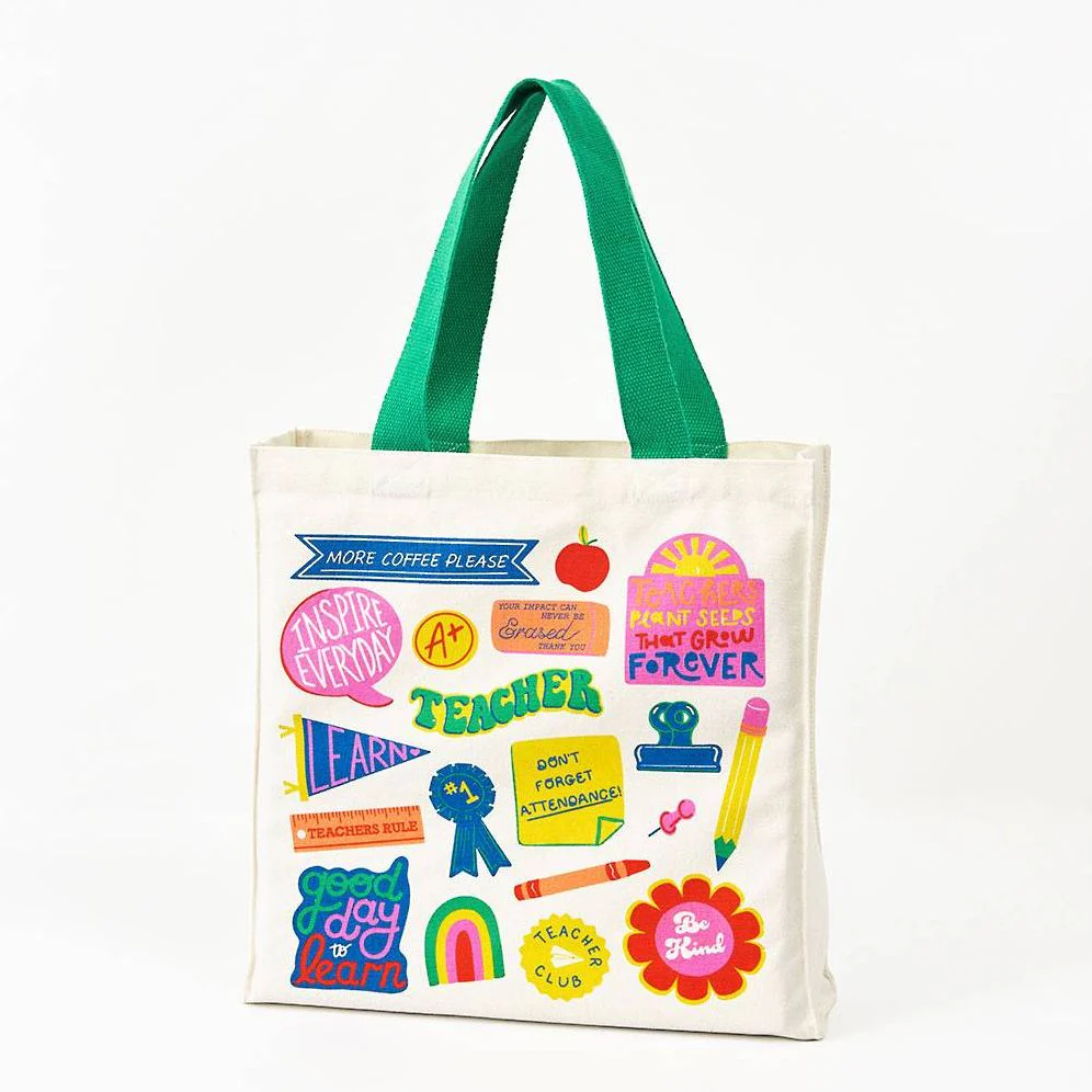 Teacher Badge Tote - Image 3