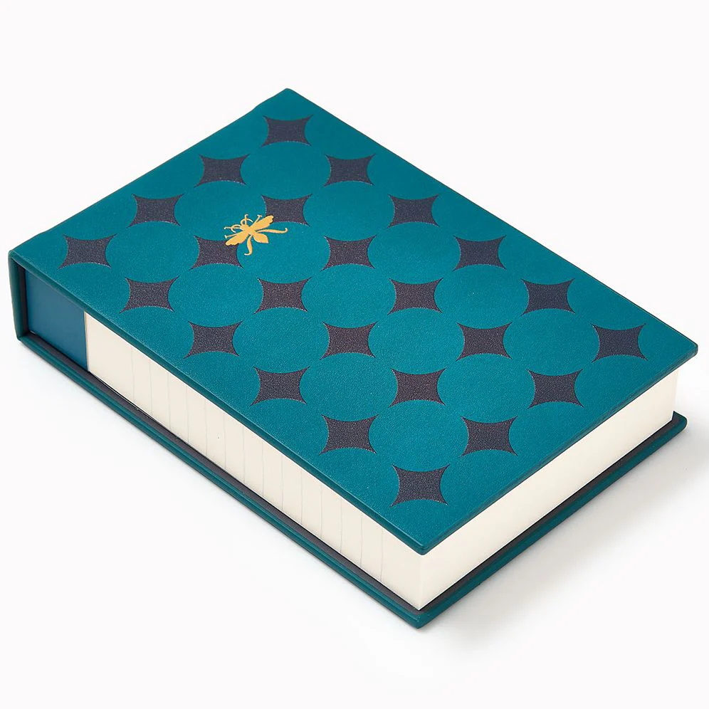 Teal Diamond Paper Wasp Chunky Notepad - Image 2