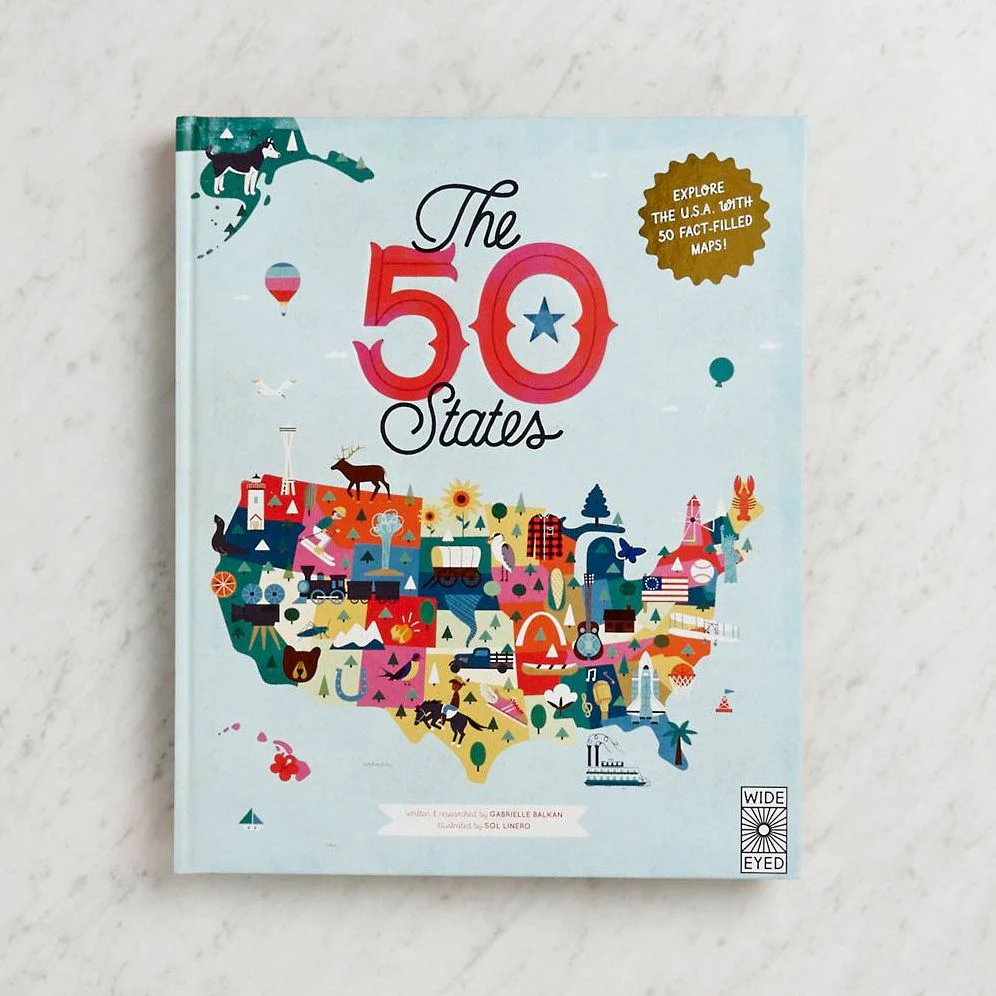 The 50 States: Explore the U.S.A. with 50 Fact-Filled Maps!