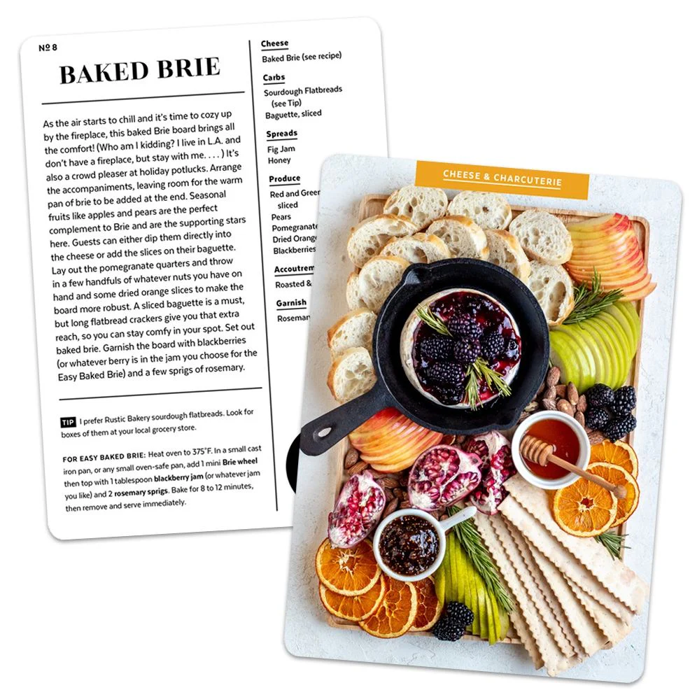 The Cheese Board Deck: 50 Cards for Styling Spreads, Savory and Sweet - Image 6