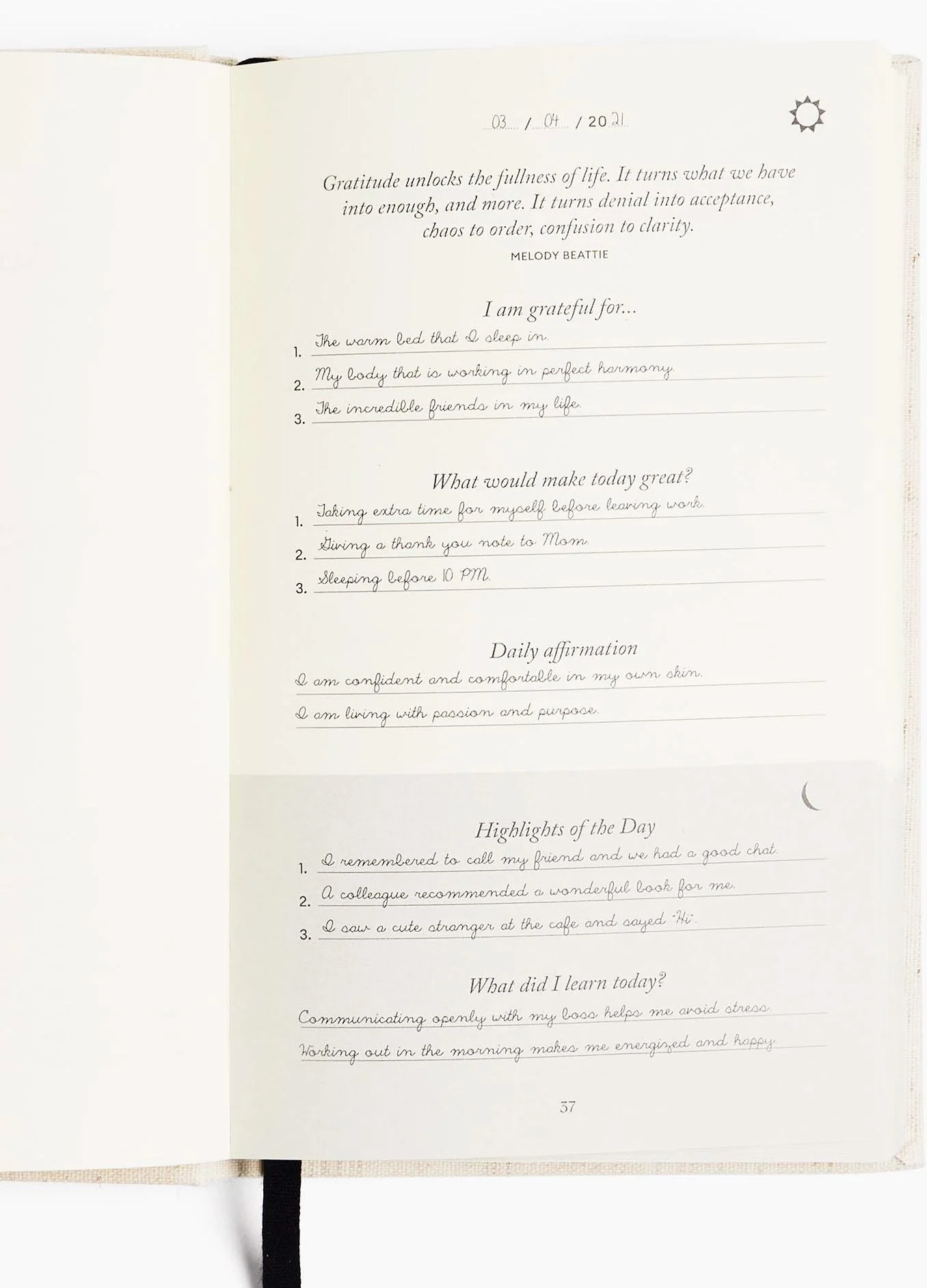 The Five Minute Journal - Image 3
