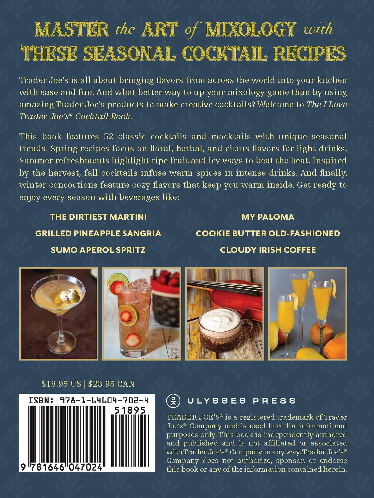The I Love Trader Joe's Cocktail Book: 52 Drink Recipes for Every Occasion Using Ingredients from the World's Greatest Grocery Store - Image 13