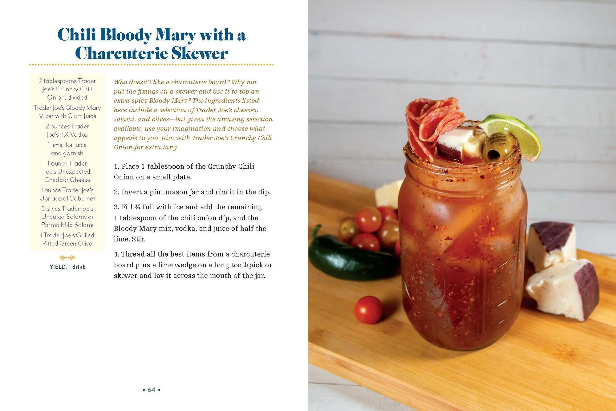 The I Love Trader Joe's Cocktail Book: 52 Drink Recipes for Every Occasion Using Ingredients from the World's Greatest Grocery Store - Image 9