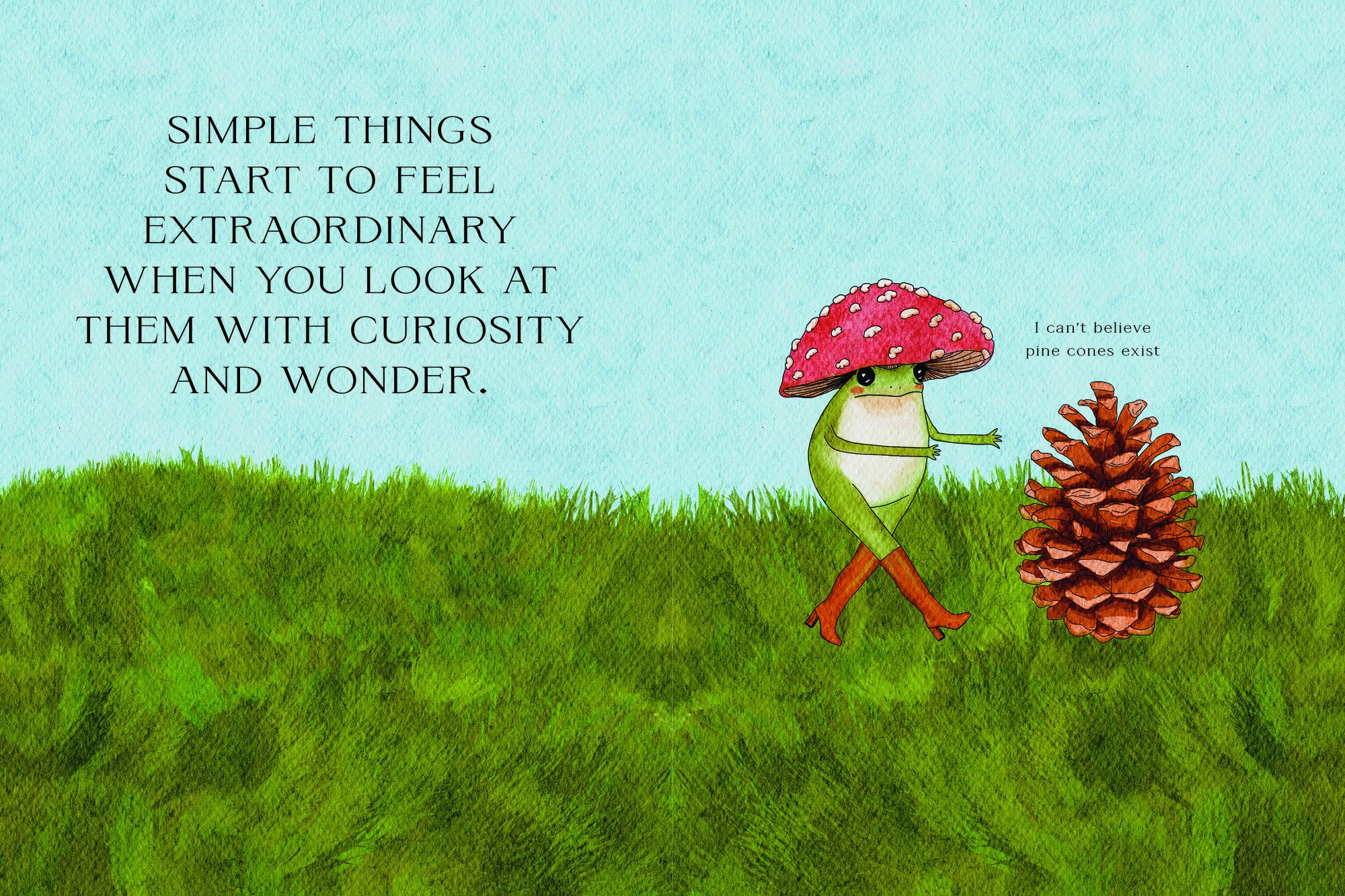 The Little Frog's Guide to Self-Care: Affirmations, Self-Love and Life Lessons According to the Internet's Beloved Mushroom Frog - Image 4
