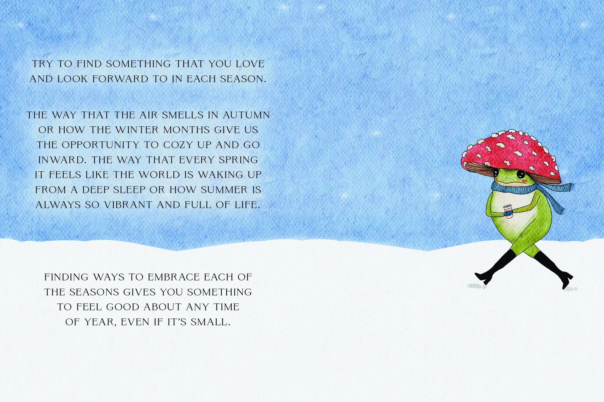 The Little Frog's Guide to Self-Care: Affirmations, Self-Love and Life Lessons According to the Internet's Beloved Mushroom Frog - Image 6
