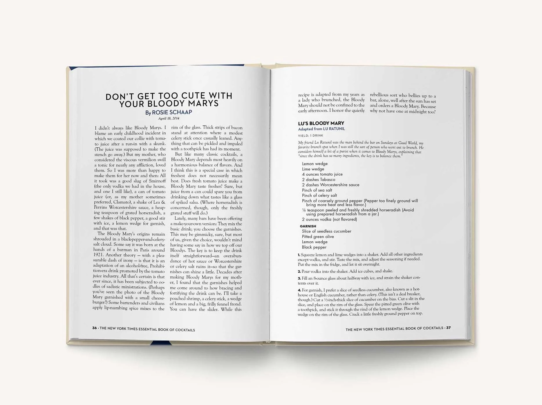 The New York Times Essential Book of Cocktails (Second Edition): Over 400 Classic Drink Recipes With Great Writing from The New York Times - Image 14