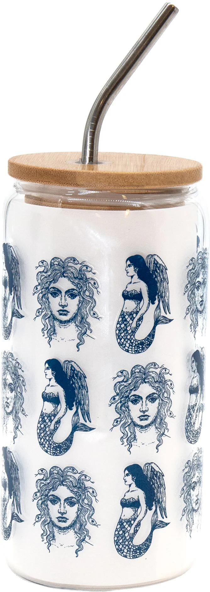The Odyssey Glass Tumbler and Straw