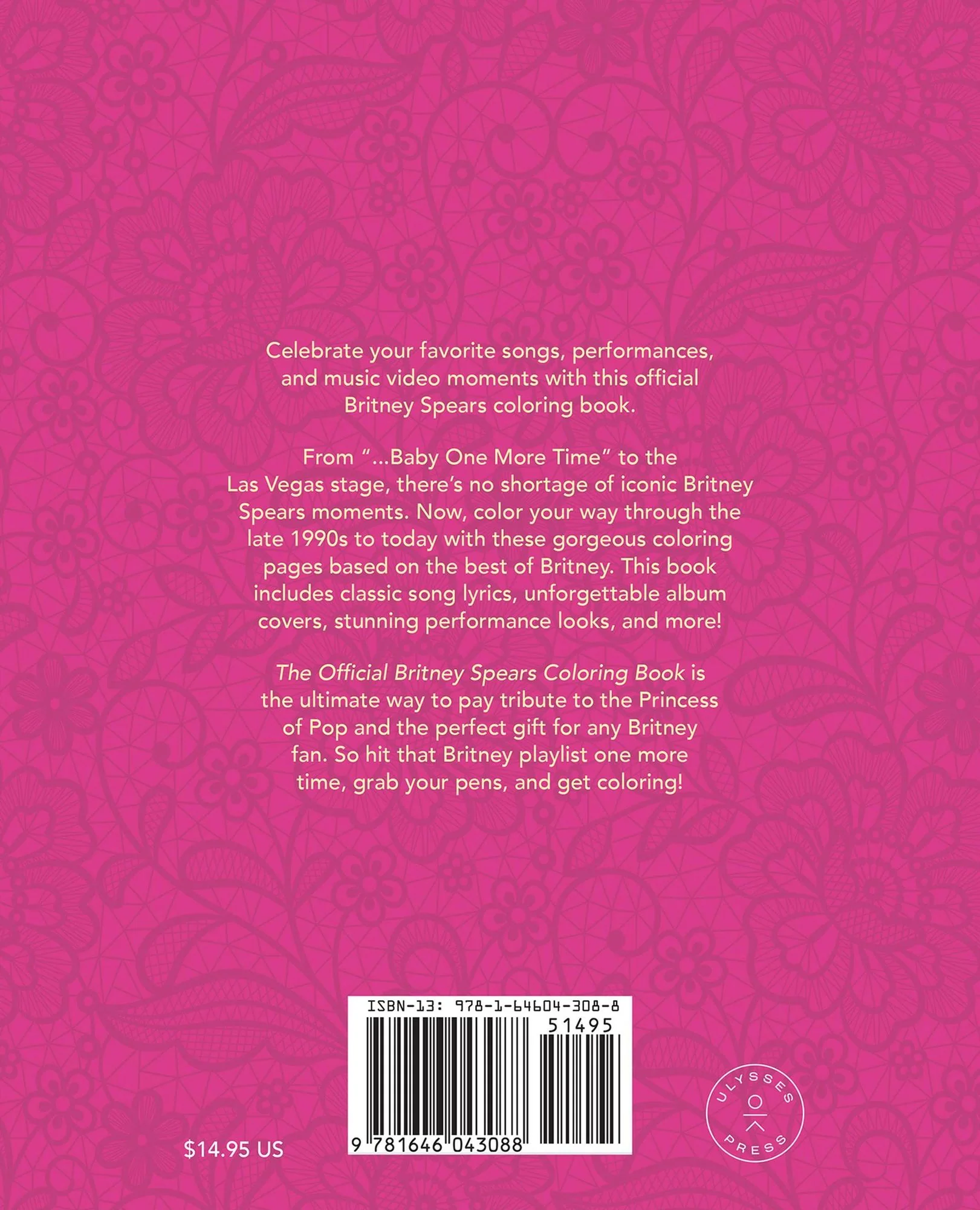 The Official Britney Spears Coloring Book - Image 11