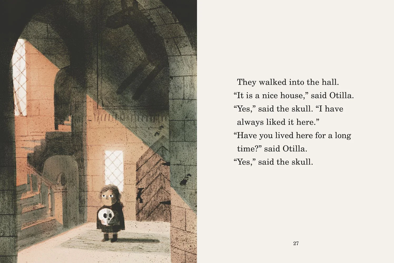 The Skull: A Tyrolean Folktale (A Macabre Story About Courage and Friendship - Chapter Book for Early Readers Ages 4-9 in Grades 1-4) - Image 2