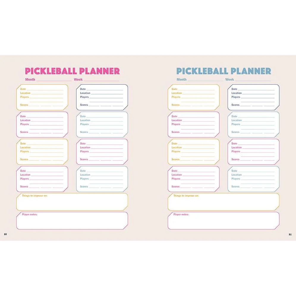 The Ultimate Pickleball Journal: Chart your Progress and Record your Games! - Image 7