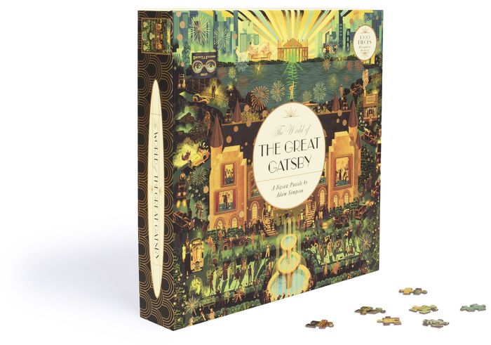 The World of The Great Gatsby 1000 Piece Puzzle: A jigsaw by Adam Simpson - Image 11
