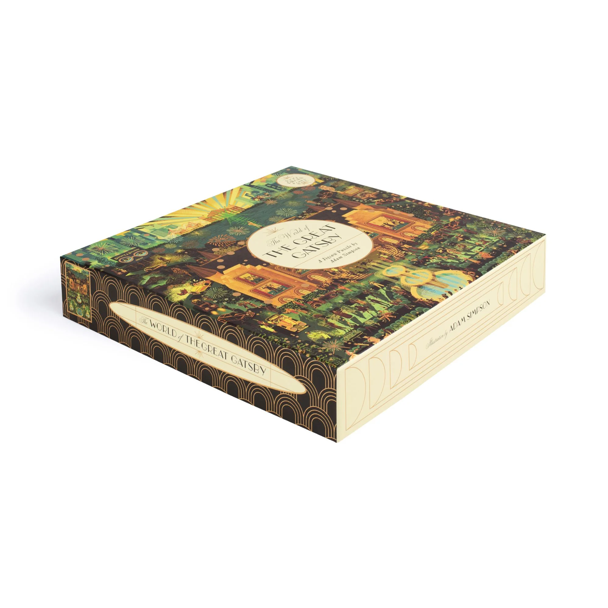 The World of The Great Gatsby 1000 Piece Puzzle: A jigsaw by Adam Simpson - Image 6