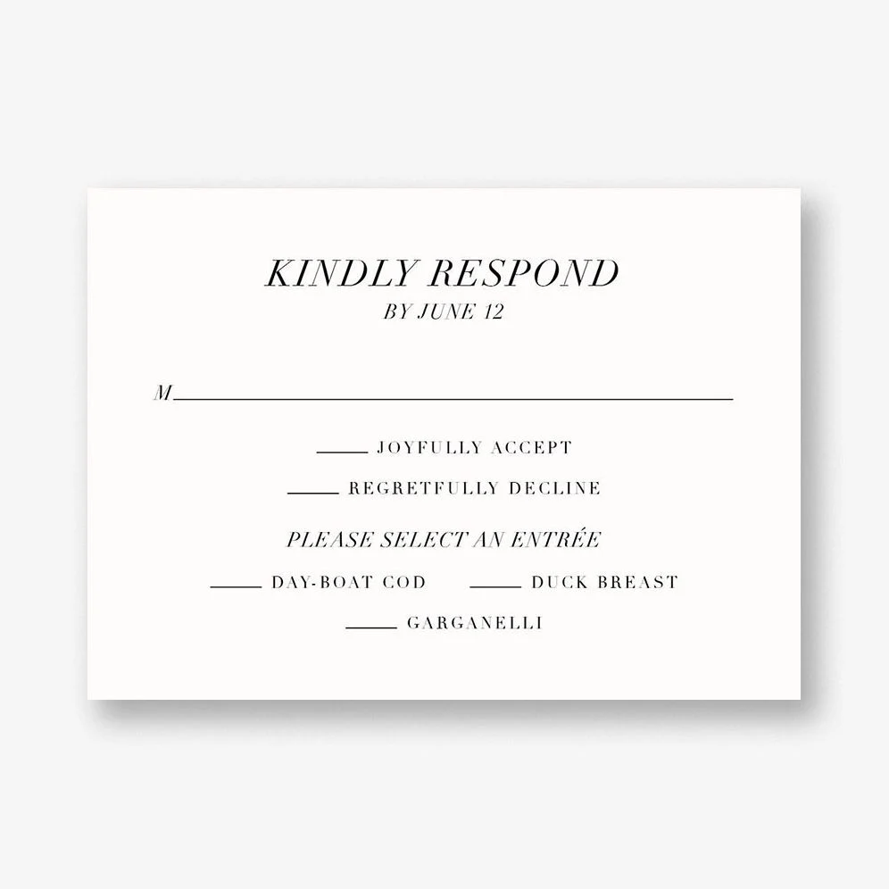 Thirlmere Response Card