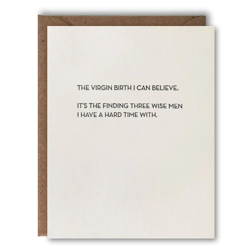 Three Wise Men Holiday Card