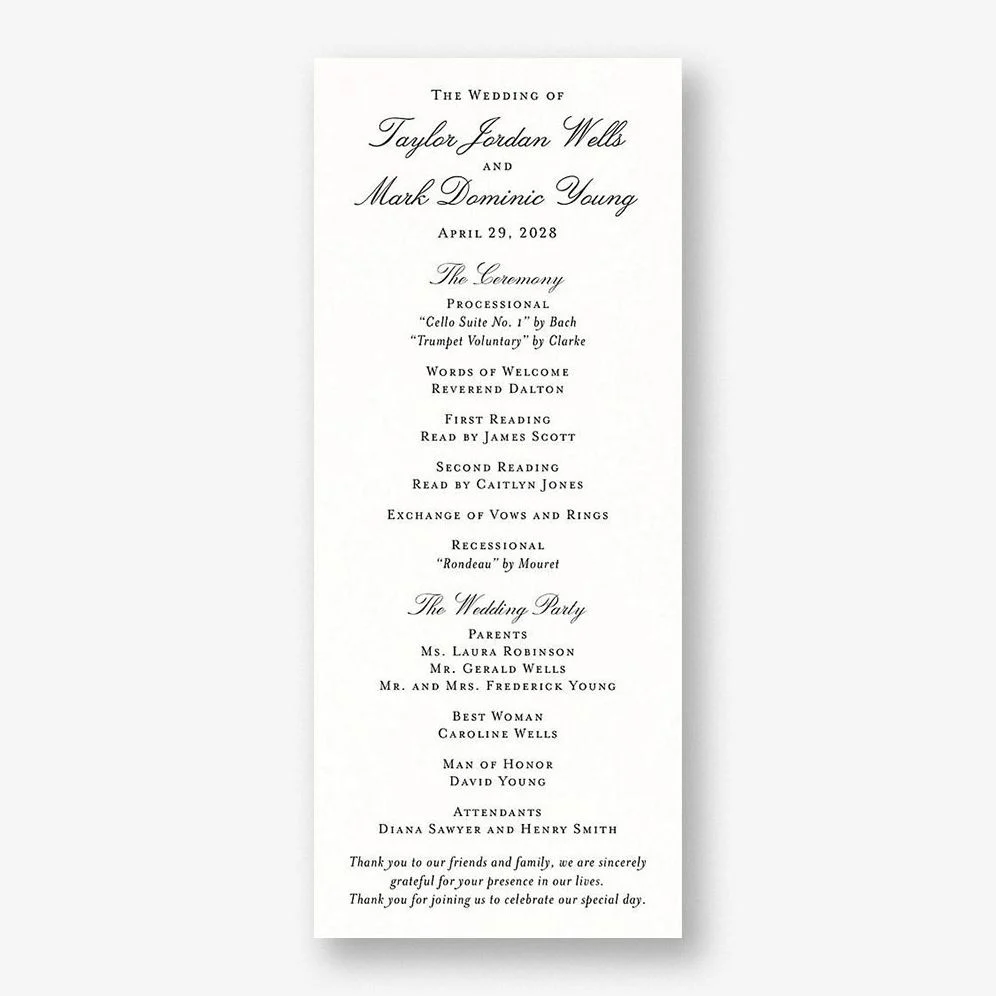 Timeless Elegance Program