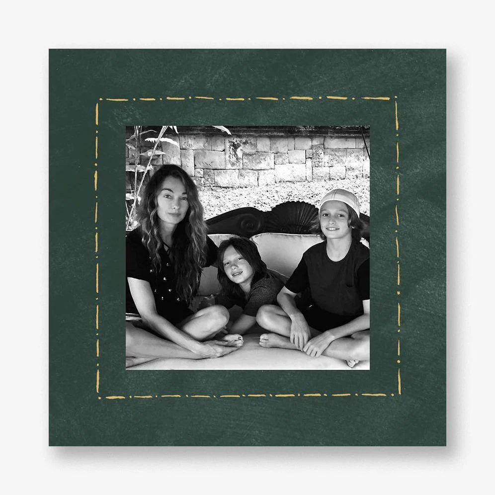 Tinsel Holiday Photo Card
