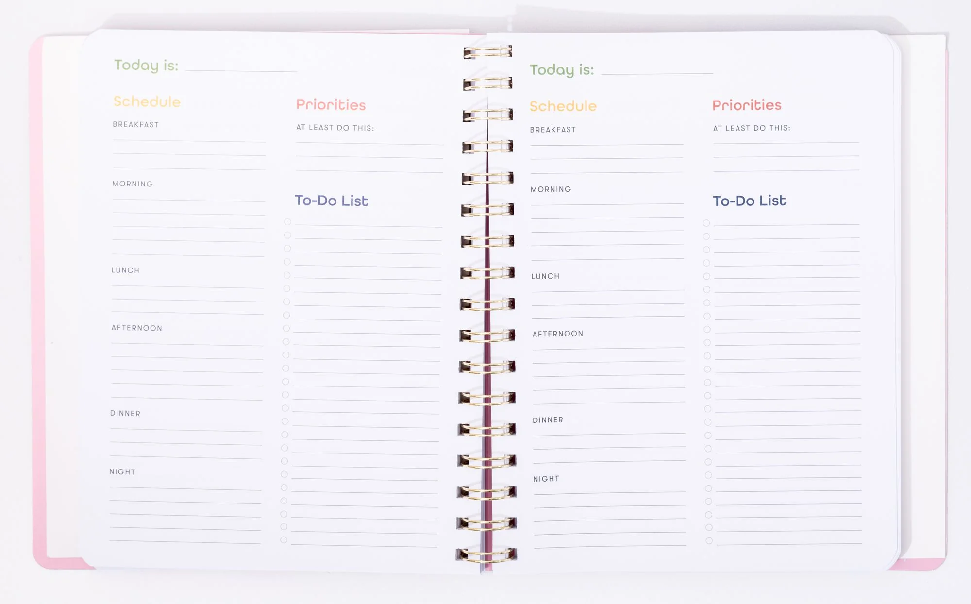 To Do Planner, Flowers and Fruit - Image 2