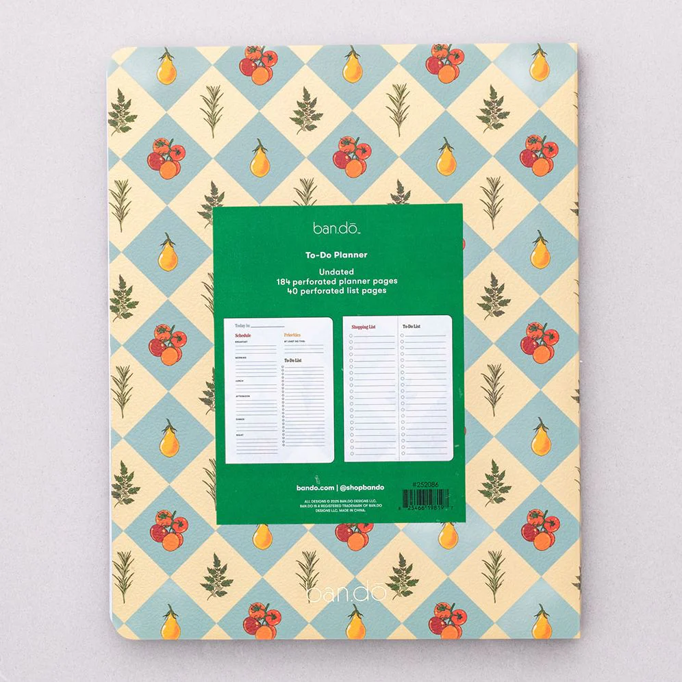 To Do Planner, Garden Checkered - Image 5