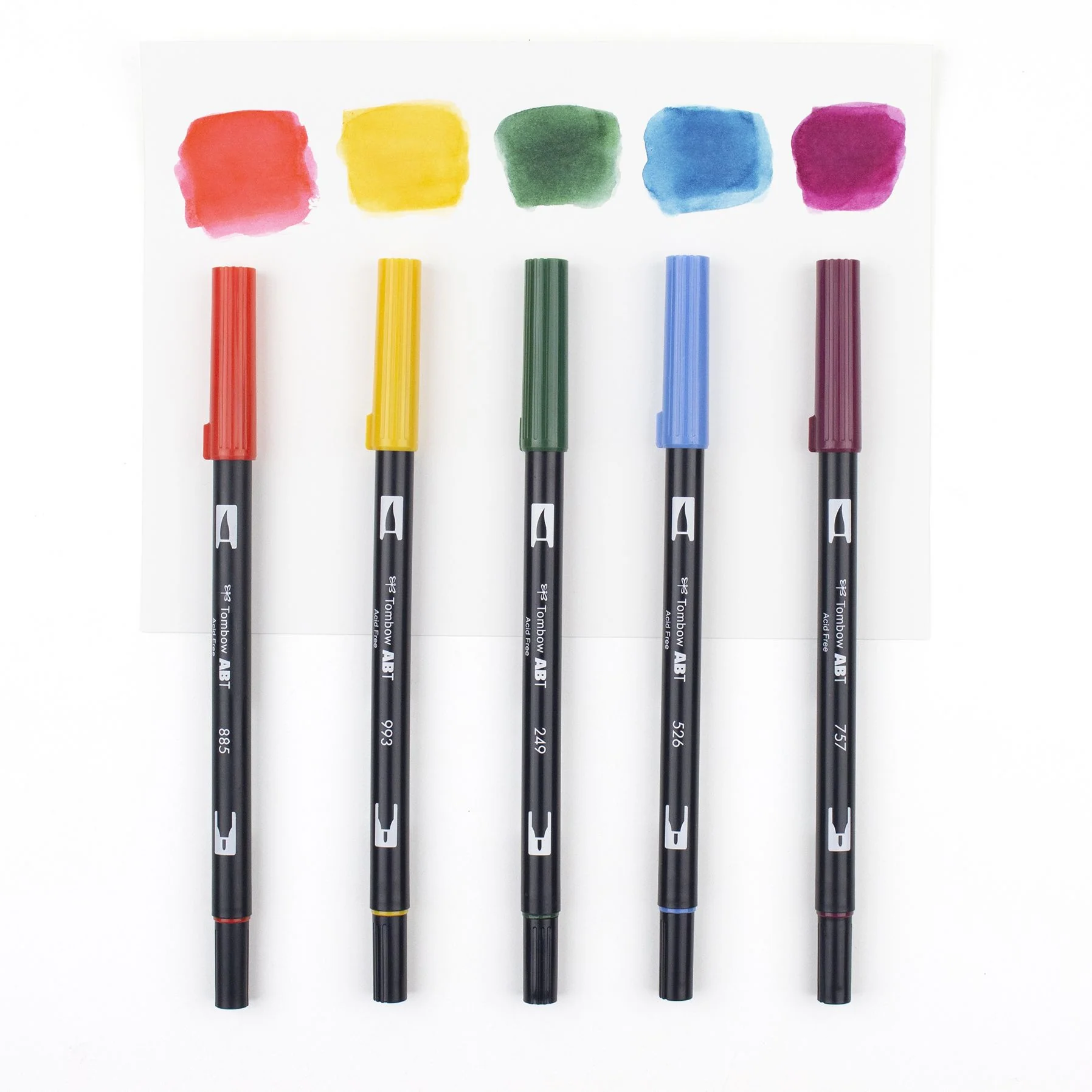 Tombow Watercolor Set Complete Kit with Dual Brush Pens, Water Brush, and Accessories - Image 4