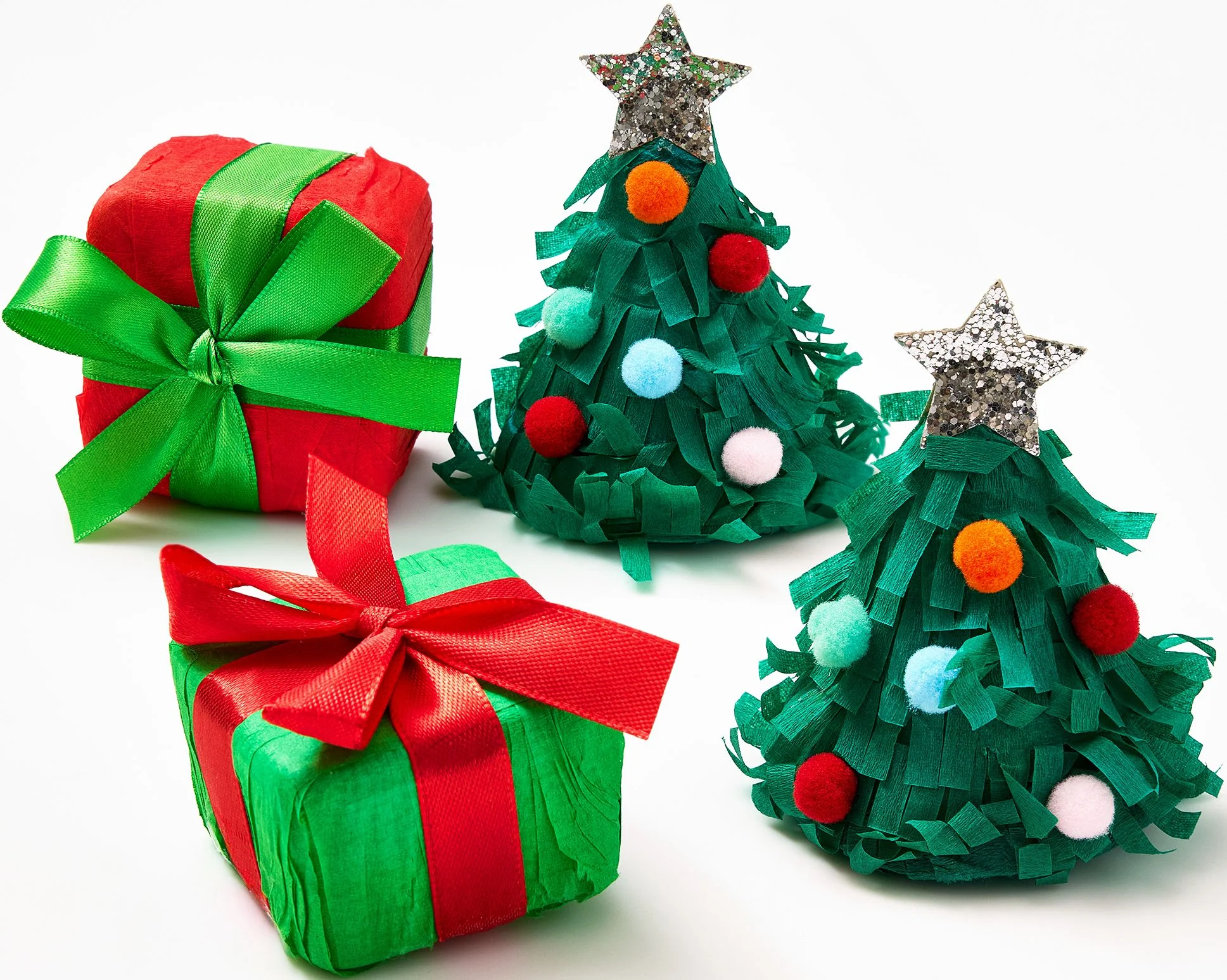 Tree and Present Surprise Balls S/4 - Image 2