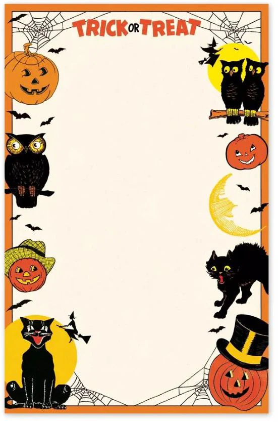 Trick or Treat Halloween Notepad - Image 2