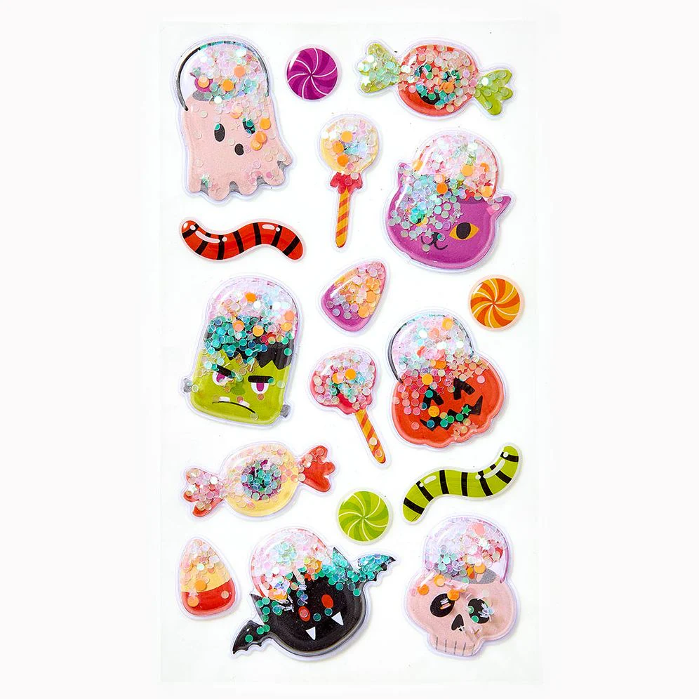 Trick or Treat Shaker Sticker Sheet - Image 2
