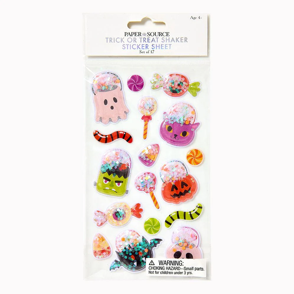 Trick or Treat Shaker Sticker Sheet - Image 3