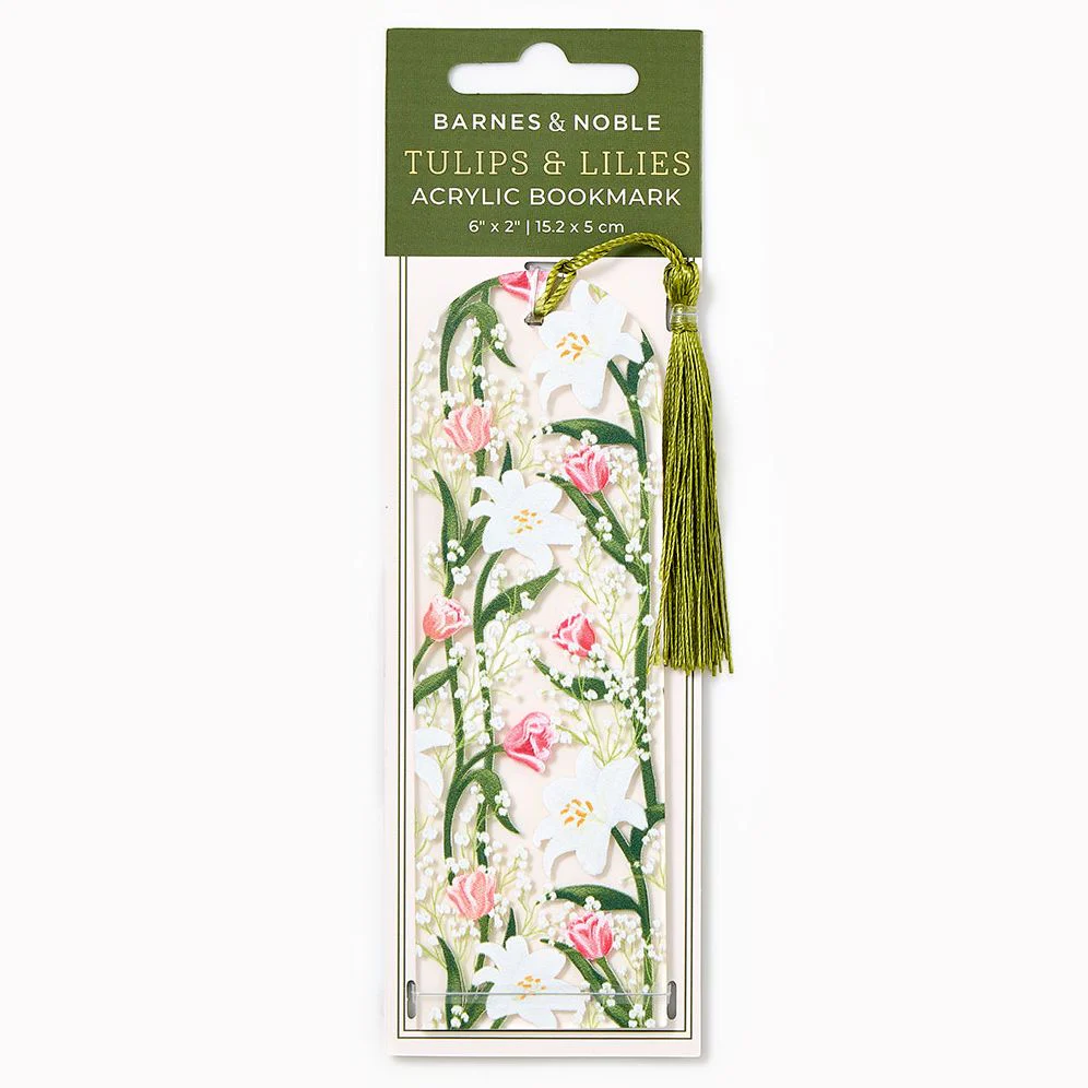 Tulip & Lilies Acrylic Bookmark
