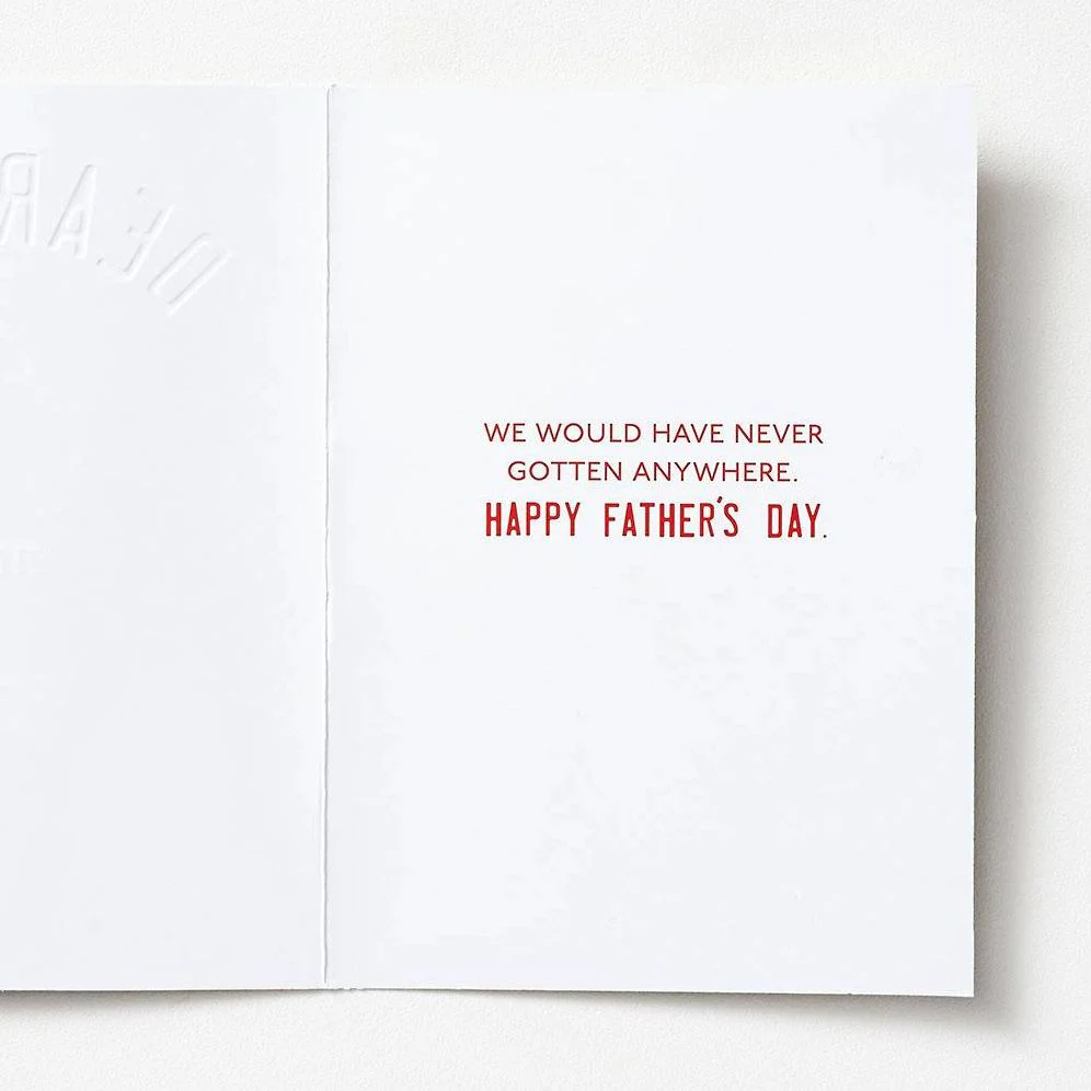 Turning the Car Father's Day Card - Image 2