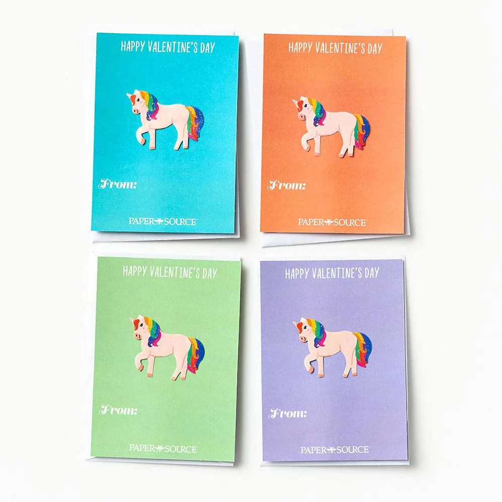 Unicorn Classroom Valentine Card Set - Image 4