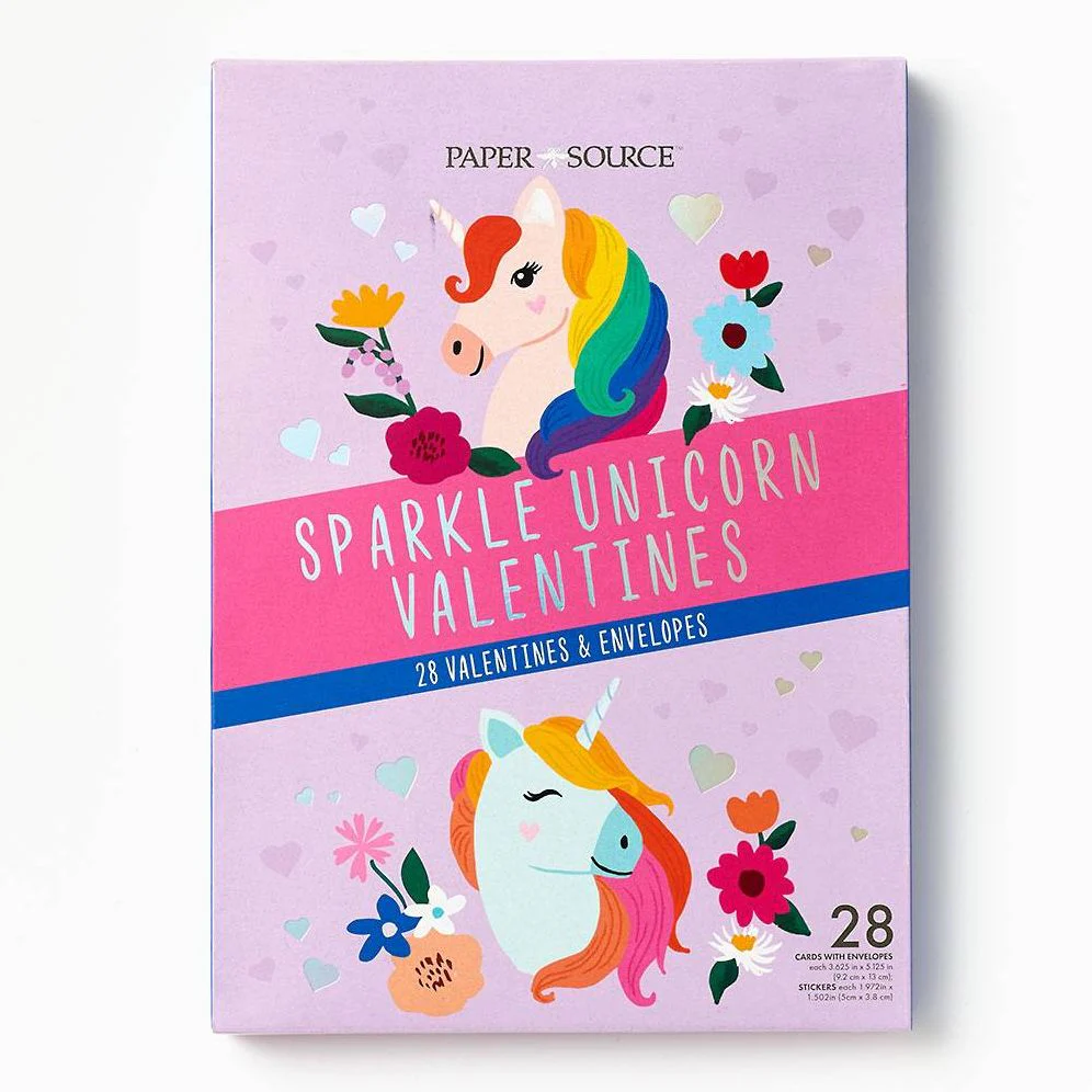 Unicorn Classroom Valentine Card Set - Image 5