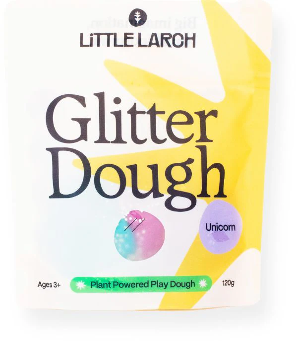 Unicorn Glitter Dough Plant-powered sensory dough