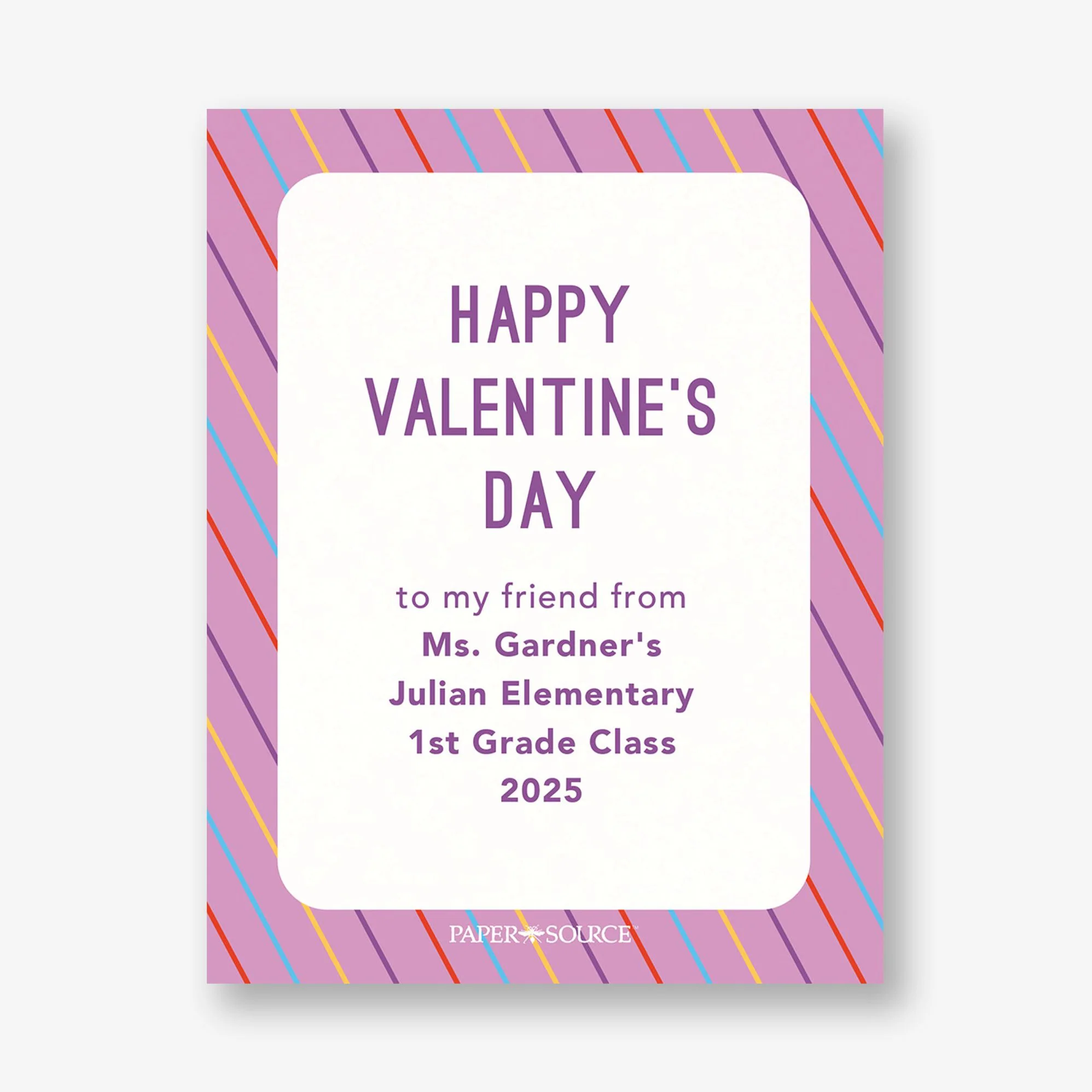 Unicorn Maze Custom Valentine Card - Image 3
